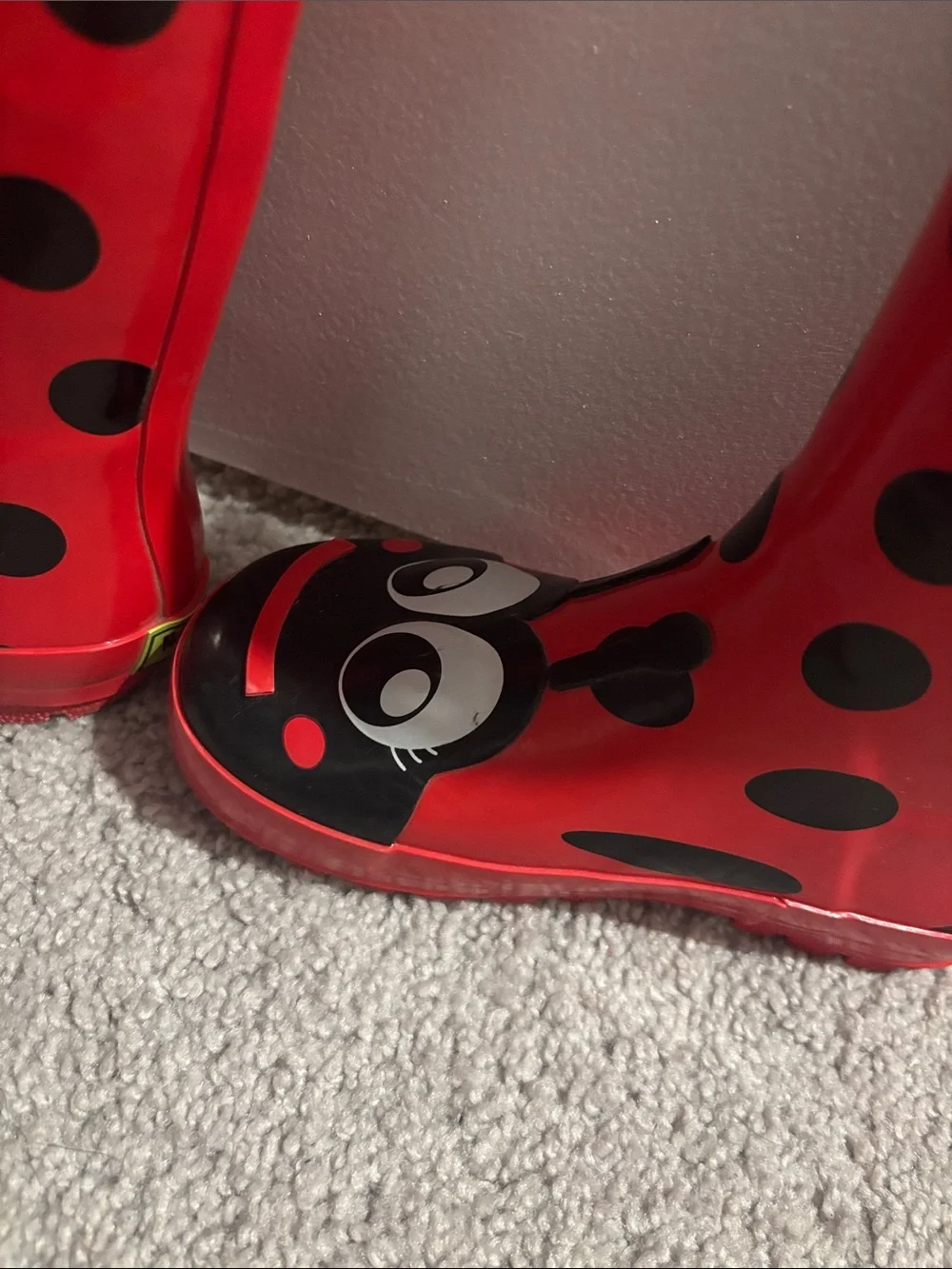 Western Chief Kids Red Ladybug Rain Boots
